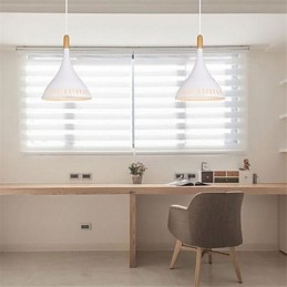 Lámparas colgantes de cafetería con luz colgante retro