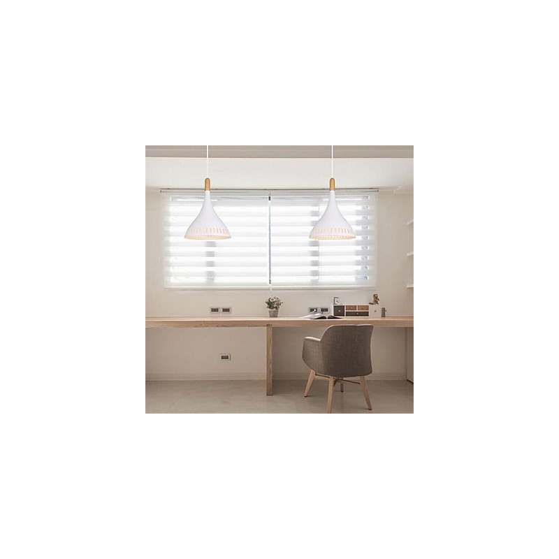 Lámparas colgantes de cafetería con luz colgante retro
