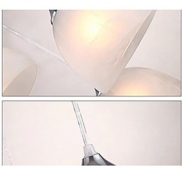 Lámpara colgante moderna y contemporánea con forma de cuenco