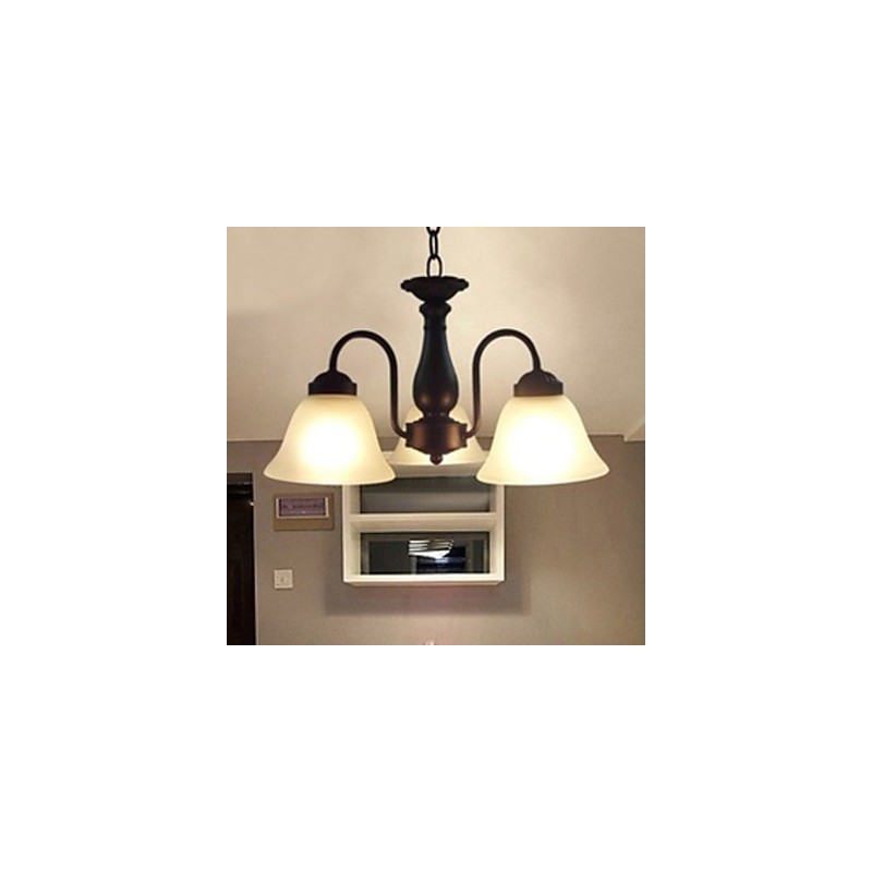 Lámpara colgante clásica tradicional de metal