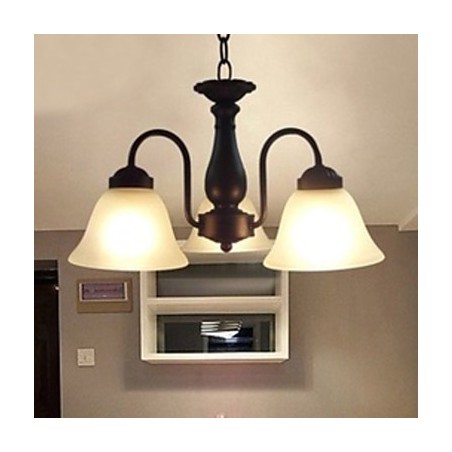 Lámpara colgante clásica tradicional de metal