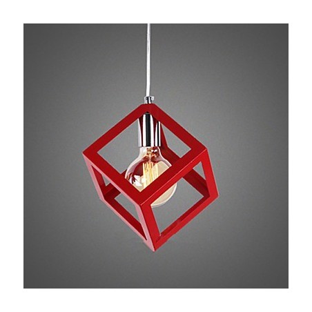 Lámpara de araña de metal con pintura de estilo mini clásico tradicional Lámpara de araña de metal con pintura de estilo mini clásico tradicional