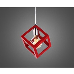 Lámpara de araña de metal con pintura de estilo mini clásico tradicional