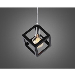 Lámpara de araña de metal con pintura de estilo mini clásico tradicional