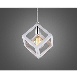 Lámpara de araña de metal con pintura de estilo mini clásico tradicional
