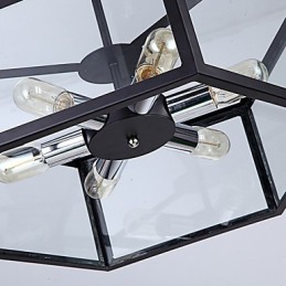 Lámpara de araña de cristal moderna minimalista mediterránea para cafetería, lámparas nórdicas.