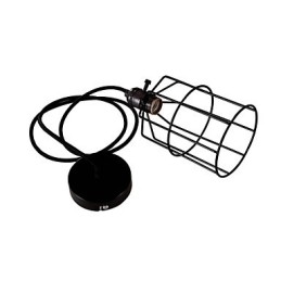 Lámpara colgante de metal con pintura estilo mini retro para garaje