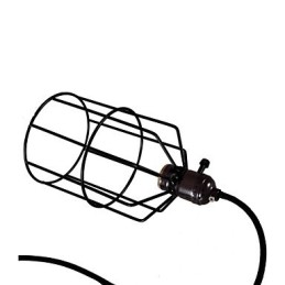 Lámpara colgante de metal con pintura estilo mini retro para garaje