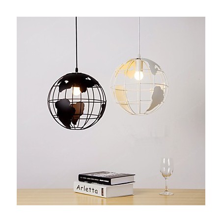 Lámpara colgante de globo de estilo rural contemporáneo moderno Lámpara colgante de globo de estilo rural contemporáneo moderno