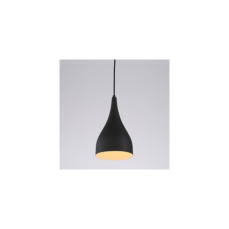 Lámpara colgante minimalista moderna con bombilla