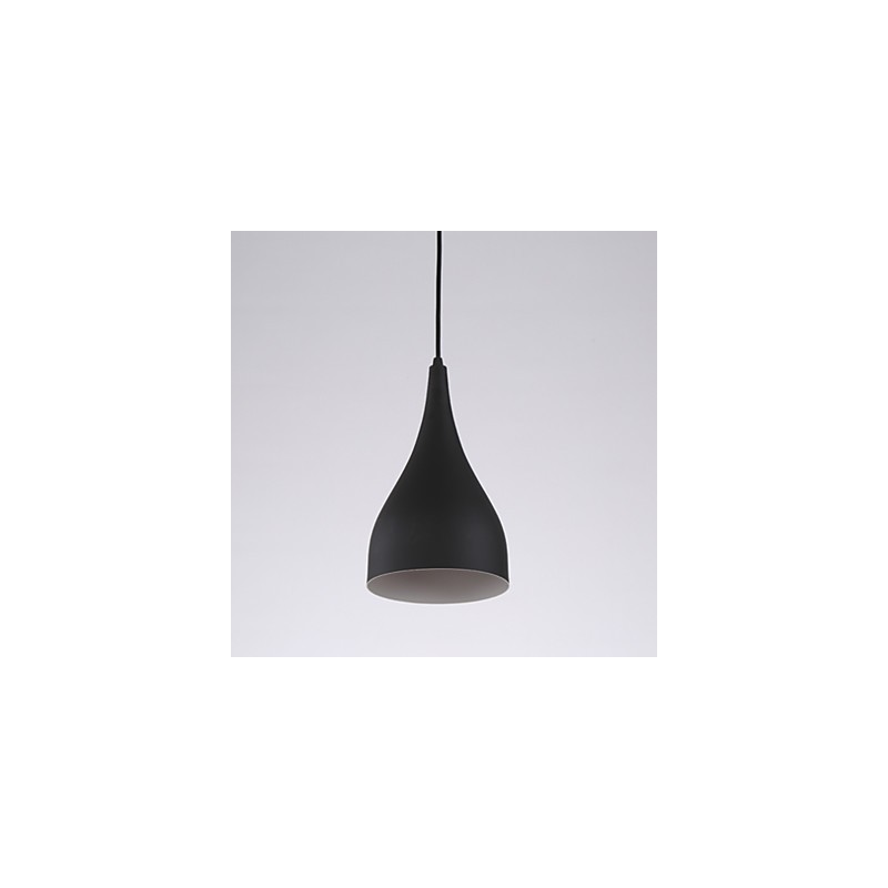 Lámpara colgante minimalista moderna con bombilla