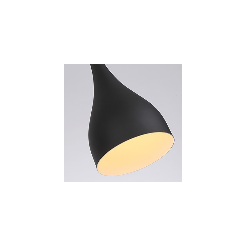 Lámpara colgante minimalista moderna con bombilla