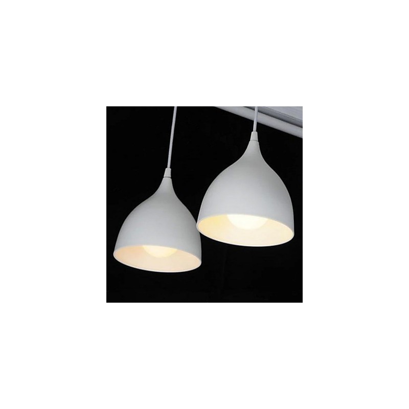 Lámpara colgante minimalista moderna con bombilla