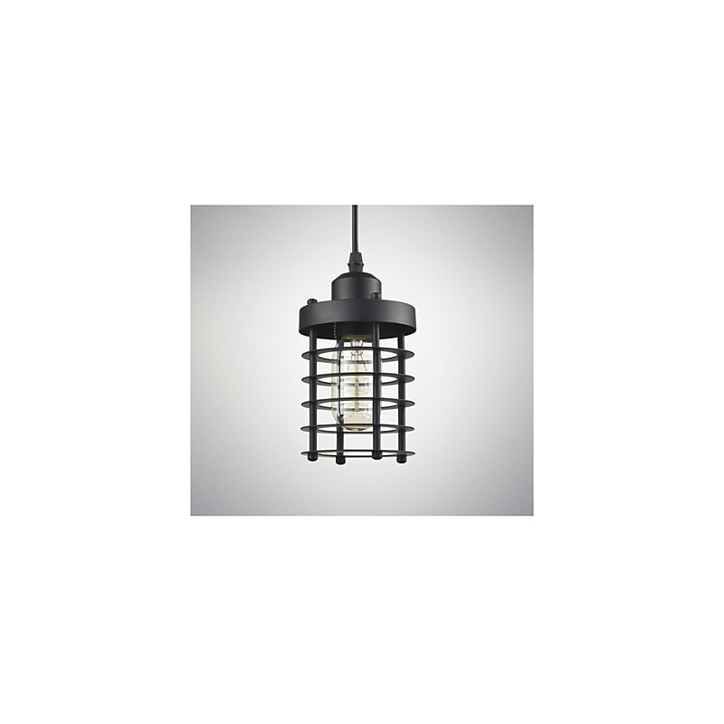 Lámpara de techo retro industrial de hierro vintage, lámpara colgante para tienda.