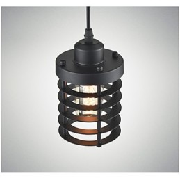 Lámpara de techo retro industrial de hierro vintage, lámpara colgante para tienda.