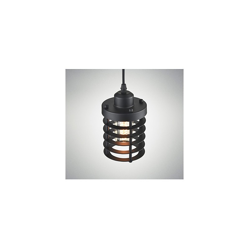Lámpara de techo retro industrial de hierro vintage, lámpara colgante para tienda.