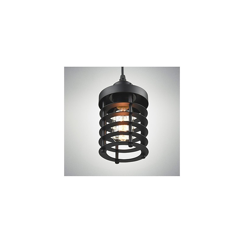 Lámpara de techo retro industrial de hierro vintage, lámpara colgante para tienda.