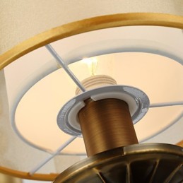 Lámpara de araña de metal galvanizado estilo rústico vintage en miniatura