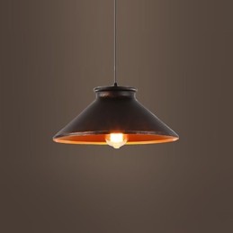 Lámpara colgante de metal de diseñadores retro