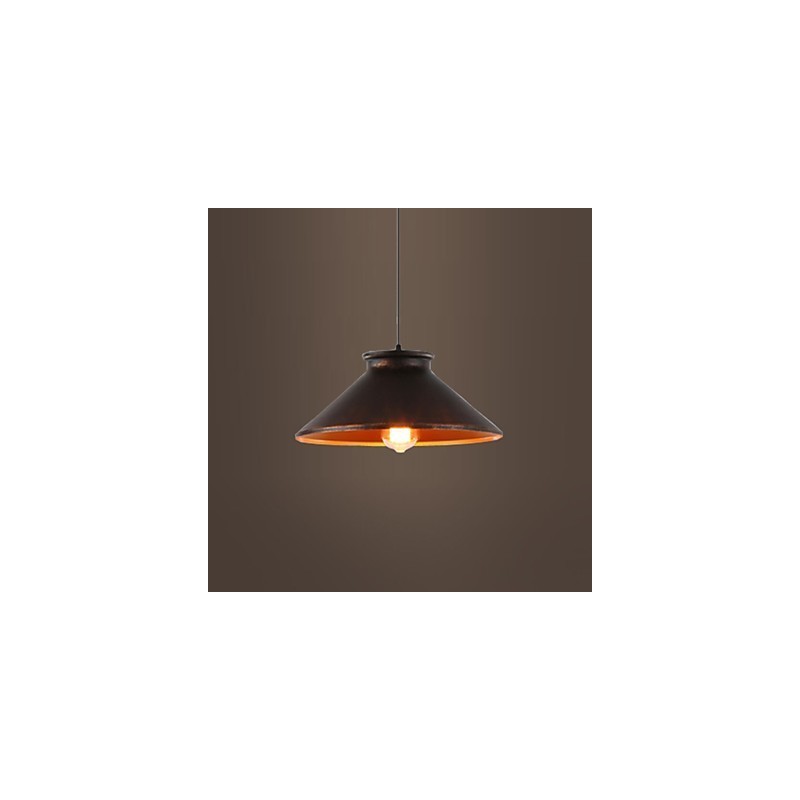 Lámpara colgante de metal de diseñadores retro