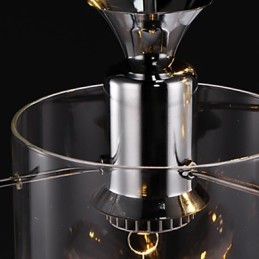 Lámpara colgante de cristal moderna y contemporánea de otros tipos de vidrio