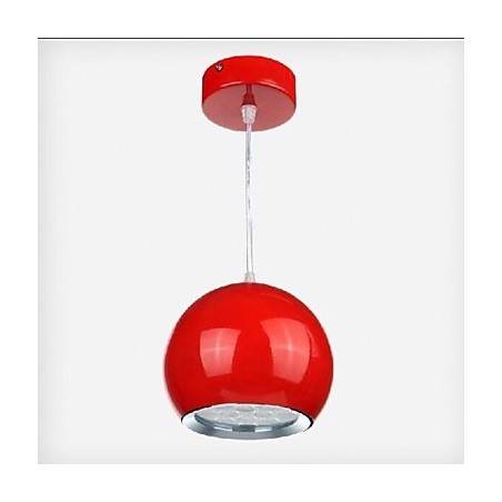 Lámpara colgante de metal con pintura de globo terráqueo contemporánea moderna Lámpara colgante de metal con pintura de globo terráqueo contemporánea moderna