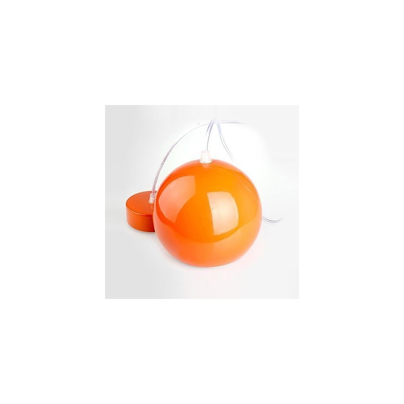 Lámpara colgante de metal con pintura de globo terráqueo contemporánea moderna