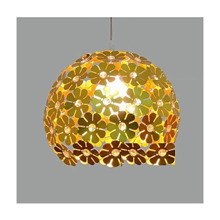 Lámpara colgante de cristal de una sola cabeza con forma de flor de ciruelo en color moderno Lámpara colgante de cristal de una sola cabeza con forma de flor de ciruelo en color moderno