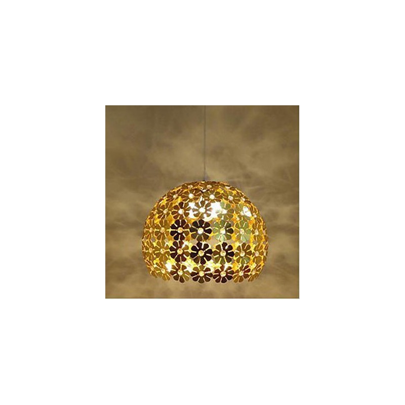Lámpara colgante de cristal de una sola cabeza con forma de flor de ciruelo en color moderno