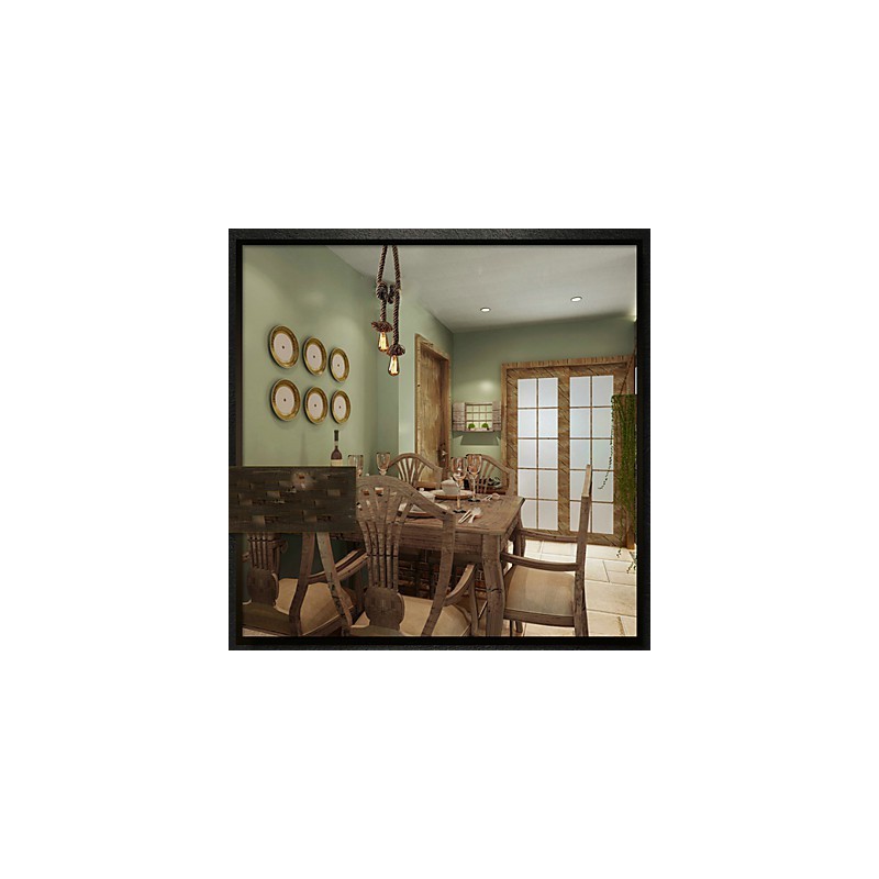 Lámpara de araña creativa de cuerda de cáñamo multifunción