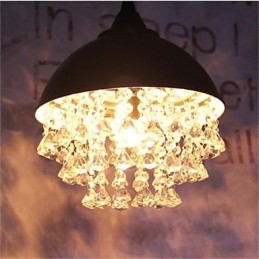 Lámpara de araña de hierro con forma de manzana, estilo minimalista retro americano, de una sola cabeza