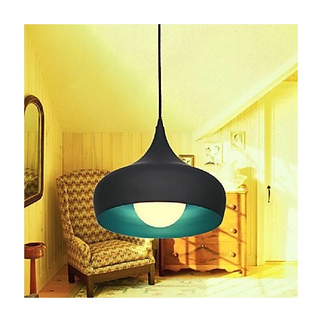 Lámpara colgante moderna contemporánea estilo retro con forma de cuenco en miniatura. Lámpara colgante moderna contemporánea estilo retro con forma de cuenco en miniatura.