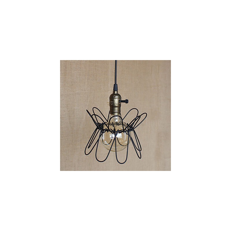 Lámpara de araña de deformación retro industrial americana