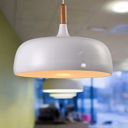 Lámpara colgante de metal de estilo rural contemporáneo moderno