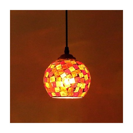 Lámpara colgante de metal con pintura contemporánea moderna Lámpara colgante de metal con pintura contemporánea moderna