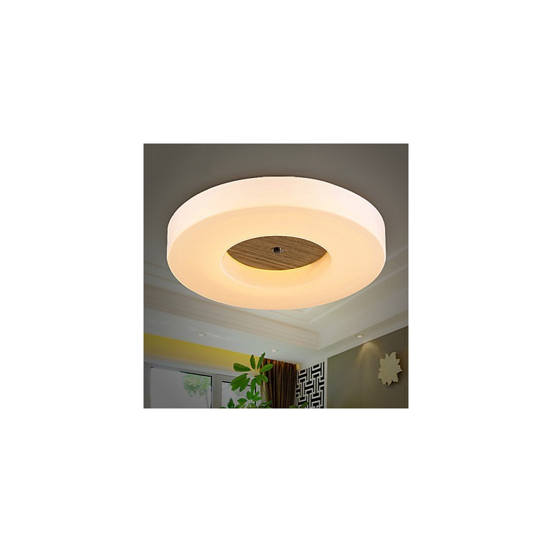 Lámpara colgante de bambú de madera, estilo campestre, contemporáneo y moderno.