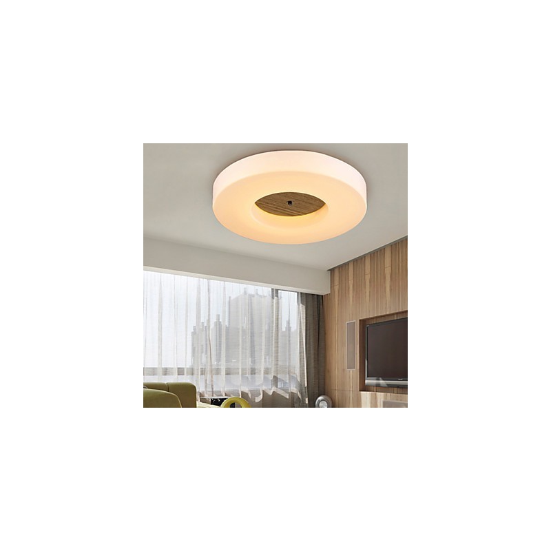 Lámpara colgante de bambú de madera, estilo campestre, contemporáneo y moderno.