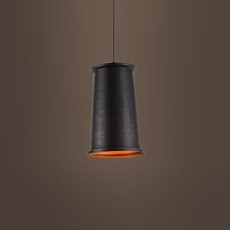 Lámpara colgante de metal de diseñadores retro