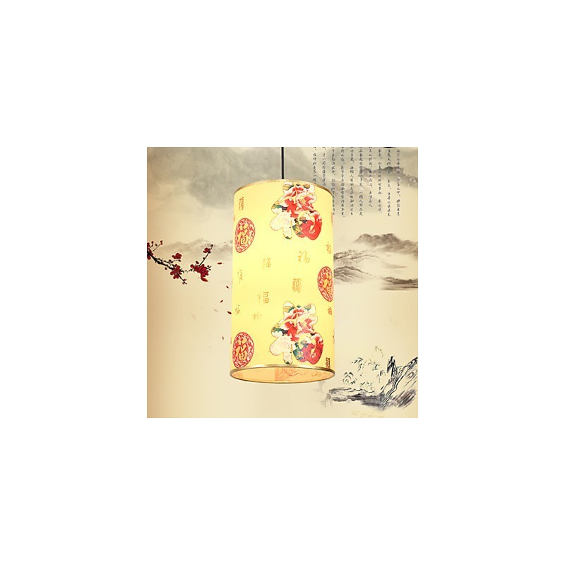 Lámpara de araña de una sola cabeza con diseño de casa de té Archaizes, lámpara colgante pequeña