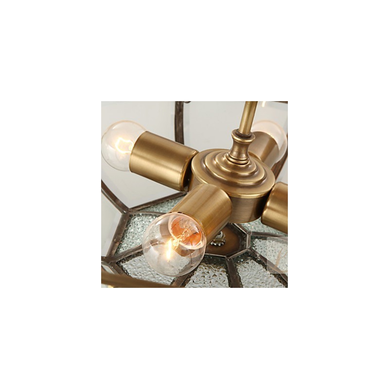 Lámparas colgantes estilo mini, tradicionales, clásicas, de metal.