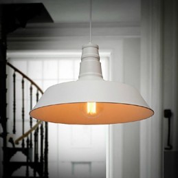 Lámpara colgante de metal de diseñadores retro