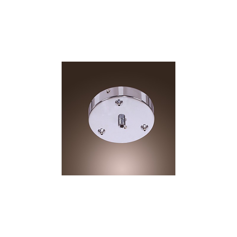 Lámpara colgante artística de cristal de 6 luces con pantalla de cristal