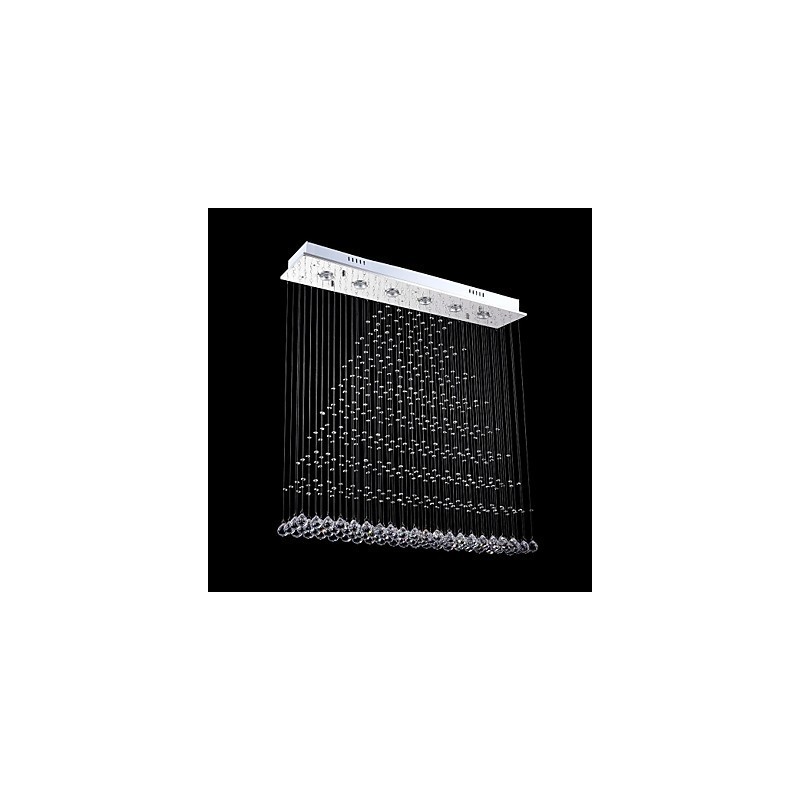 Lámpara colgante de metal galvanizado con cristal, estilo rústico, estilo cabaña, estilo tradicional, moderno y contemporáneo.