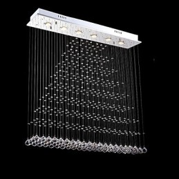 Lámpara colgante de metal galvanizado con cristal, estilo rústico, estilo cabaña, estilo tradicional, moderno y contemporáneo.