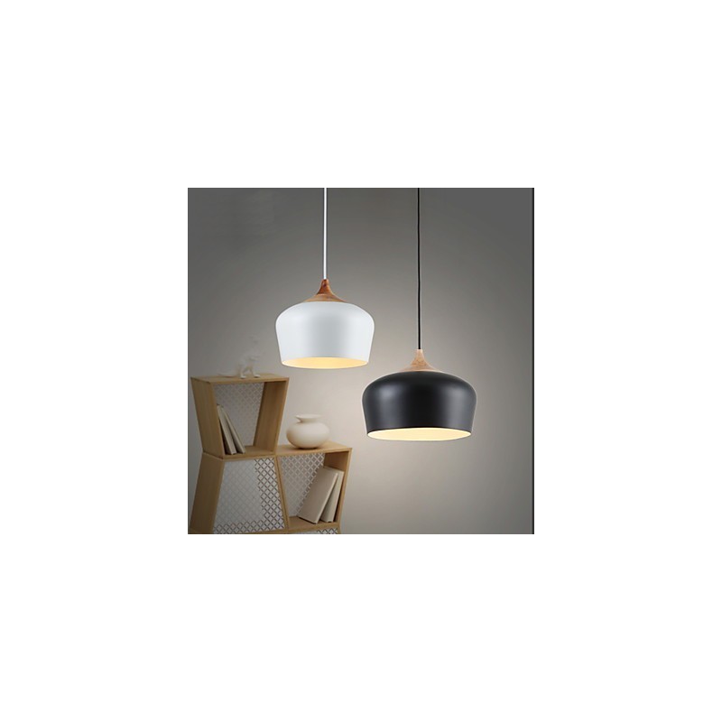 Lámpara colgante de metal con pintura estilo mini retro vintage