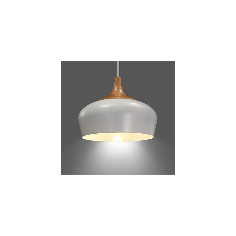 Lámpara colgante de metal con pintura estilo mini retro vintage