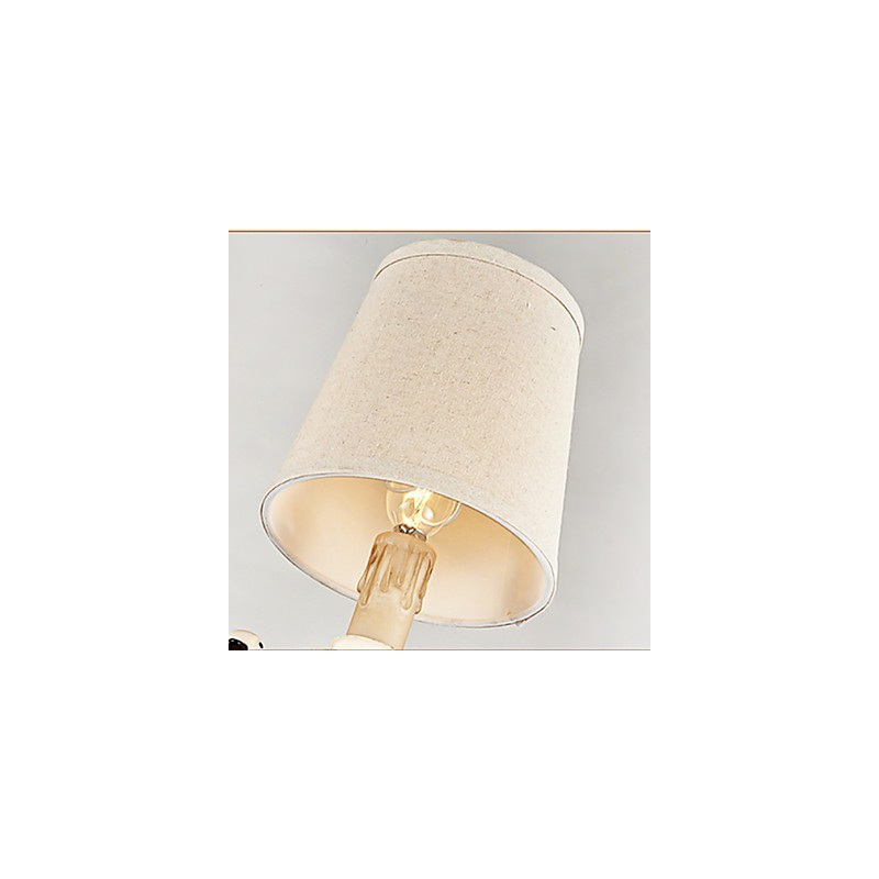 Lámpara colgante de araña de resina vintage