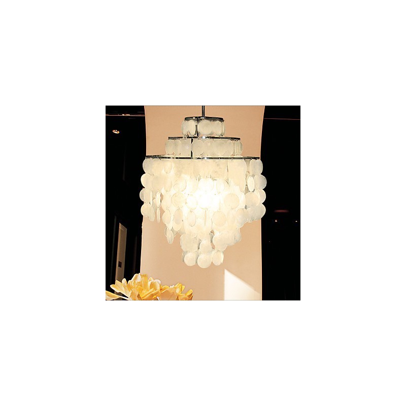Lámpara de araña minimalista LAMP con forma de concha
