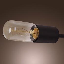 Lámpara de araña de hierro de vanguardia con 12 luces