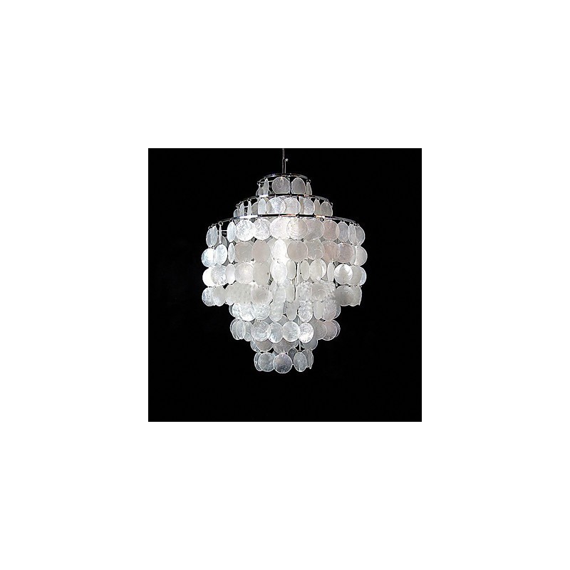 Lámpara de araña minimalista LAMP con forma de concha